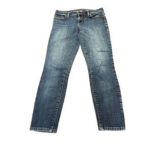 Banana Republic Women's Blue Denim Jeans Size 26” High Rise Skinny Fit